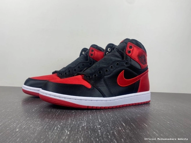 Official Maikesneakers OG Air Jordan WMNS FD4810-061 Satin 1 High Bred 0717